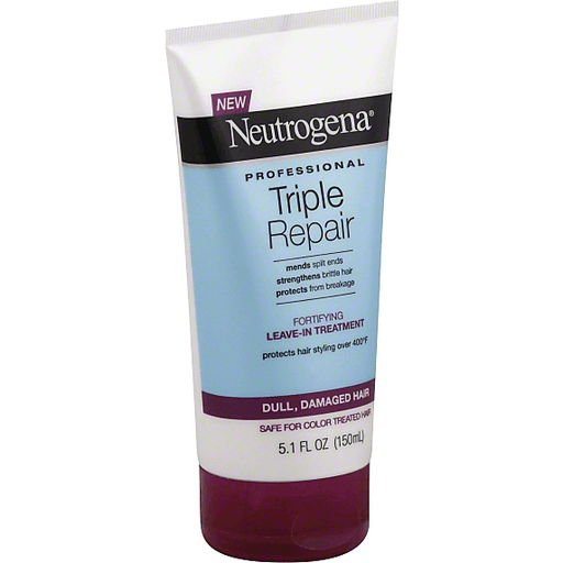 Neutrogena Triple Repair Leave-In Treatment, Fortifying, Dull, Damaged Hair