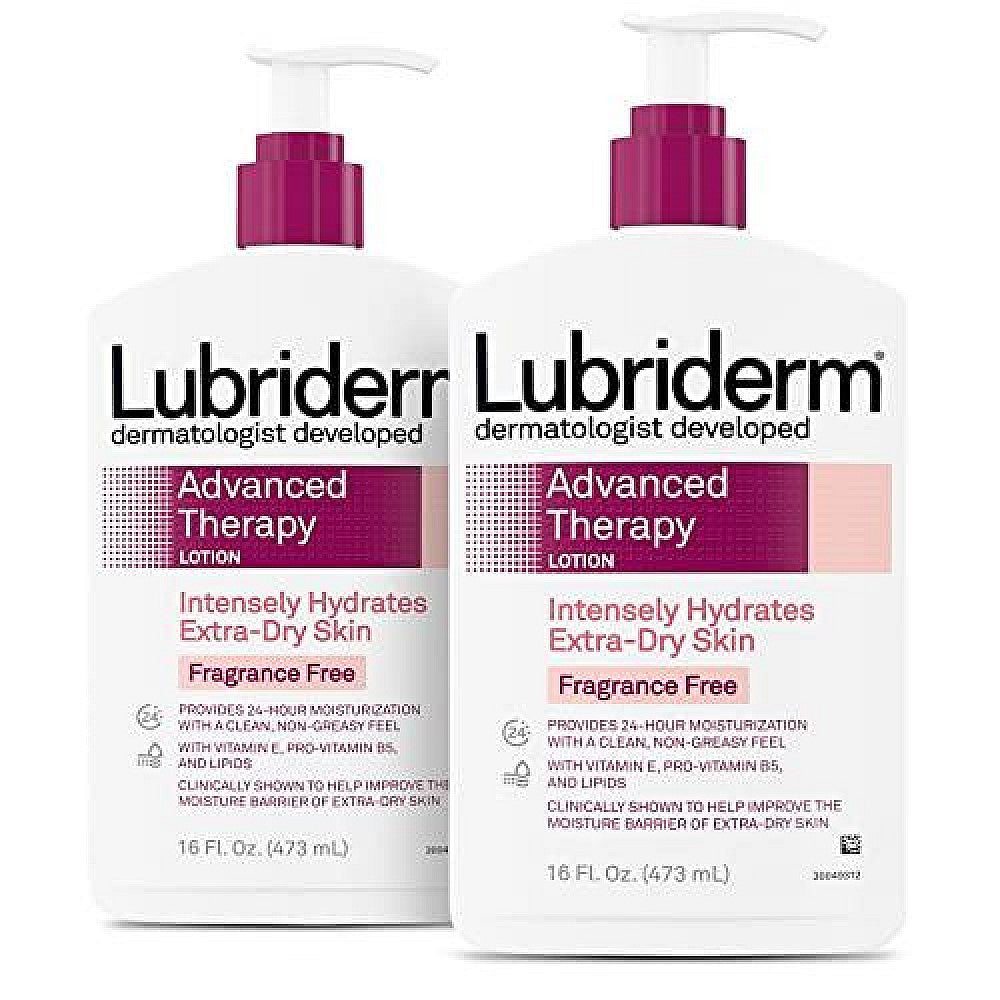Lubriderm Advanced Therapy Body Lotion For Extra Dry Skin, 16 Fl. Oz. (48322EA)