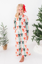 Bows | GIRLS WIDE-LEG SET - By Baano