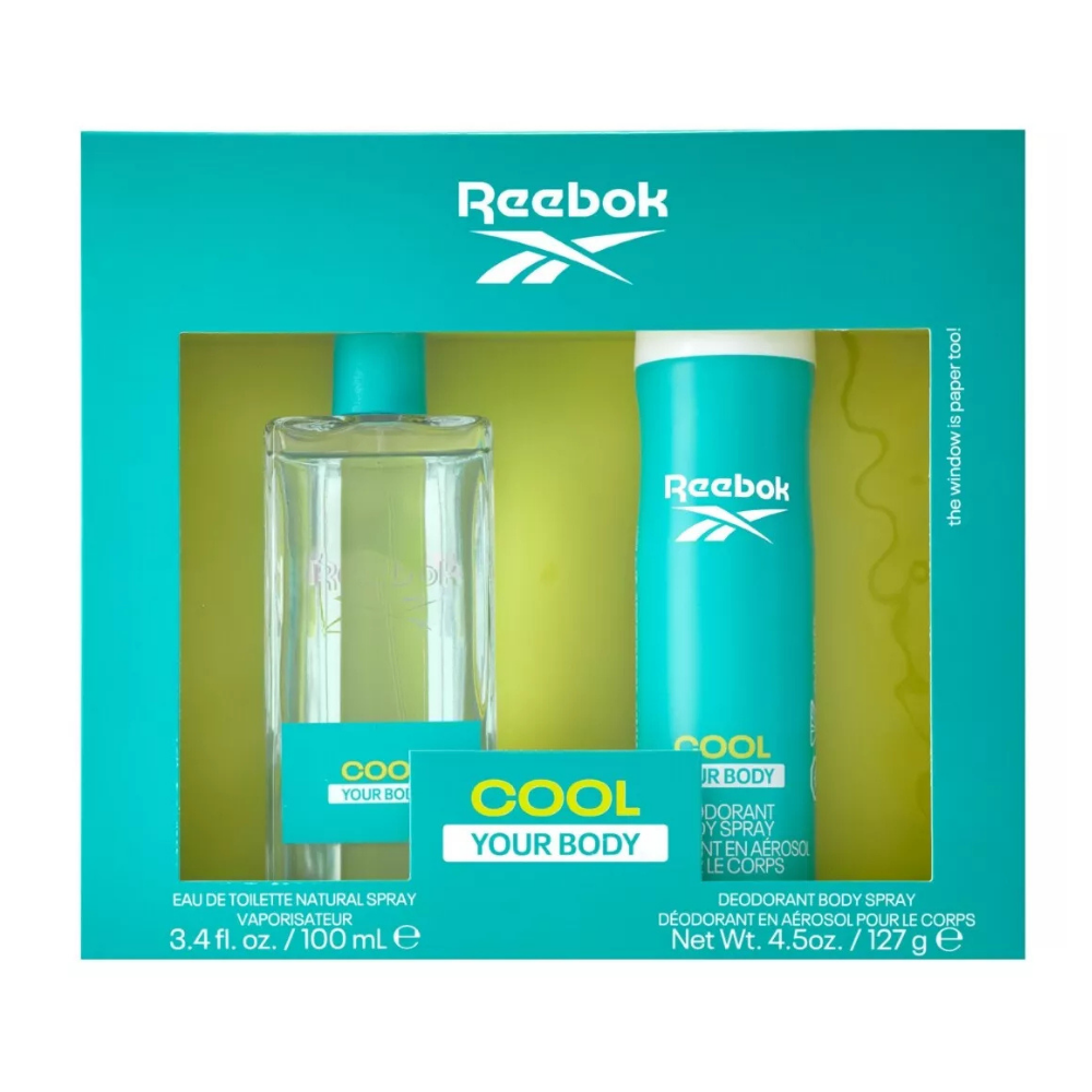 Reebok Cool Your Body Eau de Toilette & Deodorant Set