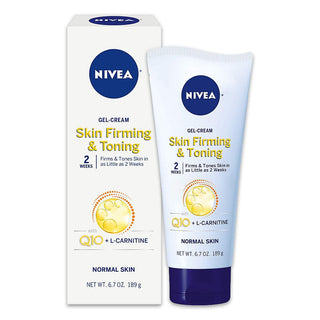 Nivea Skin Firming Cellulite, Q 10 Plus, Gel Cream 6.7 Oz