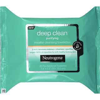 Neutrogena Deep Clean Purifying Micellar Cleansing Makeup Remover Wipes - 25ct