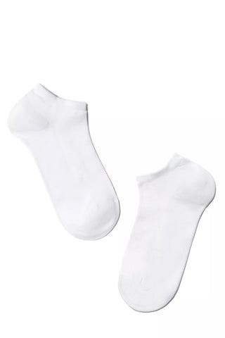 Cotton Ankle Socks Conte Active - Mesh Pattern 484 - By Baano