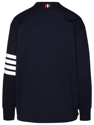 DIAGONAL ARMBAND COTTON LONG SLEEVE T-SHIRT