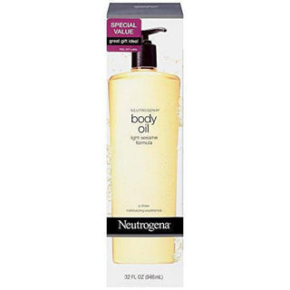 Neutrogena Body OIl Light Sesame Formula 32 Oz #01869