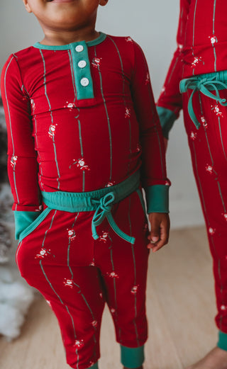 *PREORDER* Santa's Sleigh Stripes Comfort Set