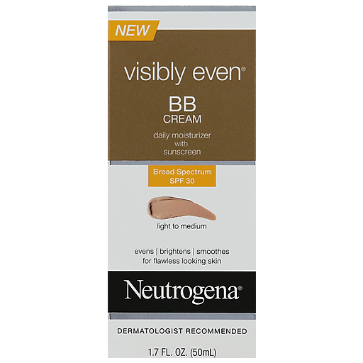 Neutrogena BB Cream SPF 30 Light/Medium 1.7 Oz