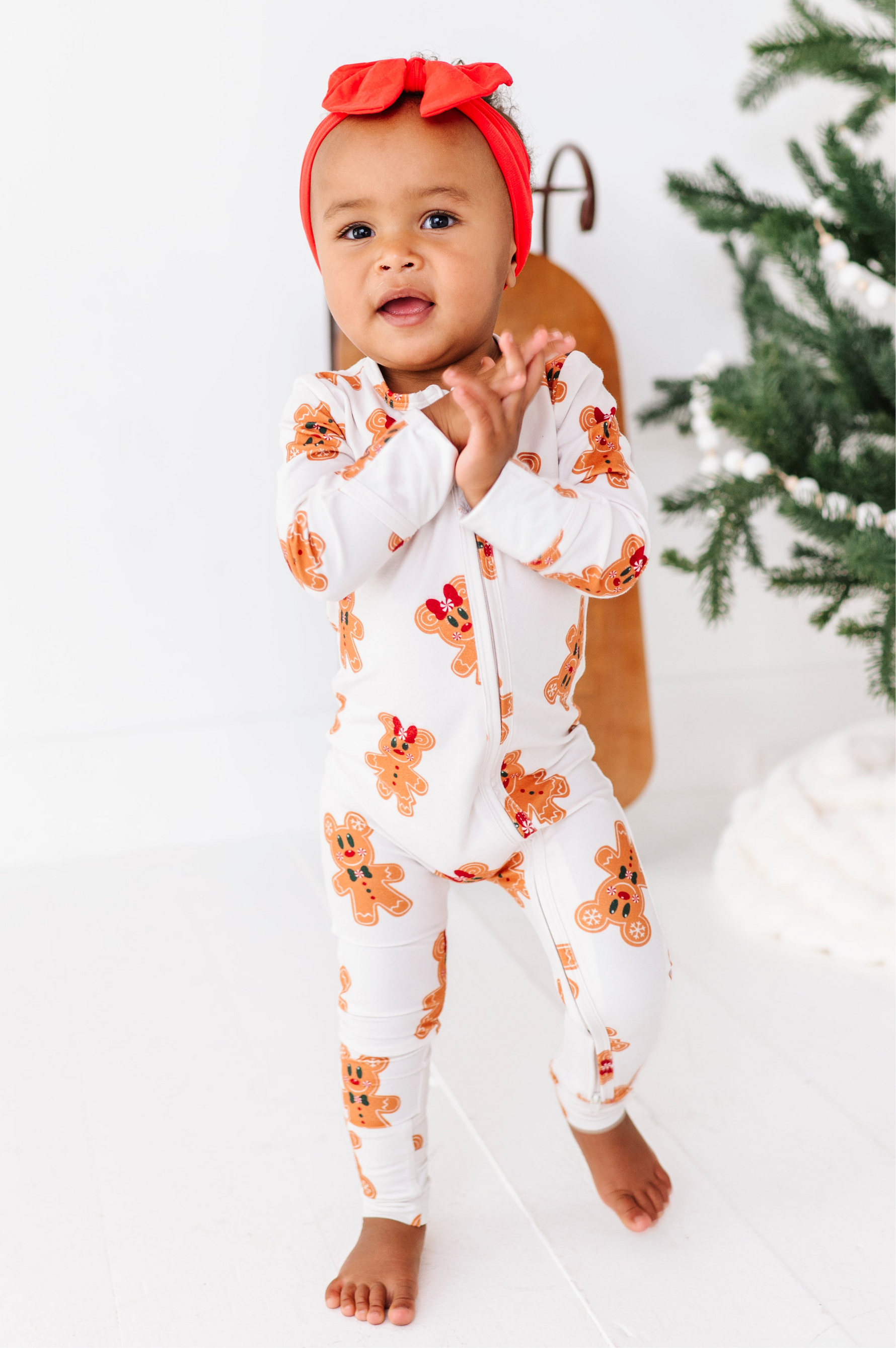 Magical Gingerbread | ZIP ROMPER - By Baano
