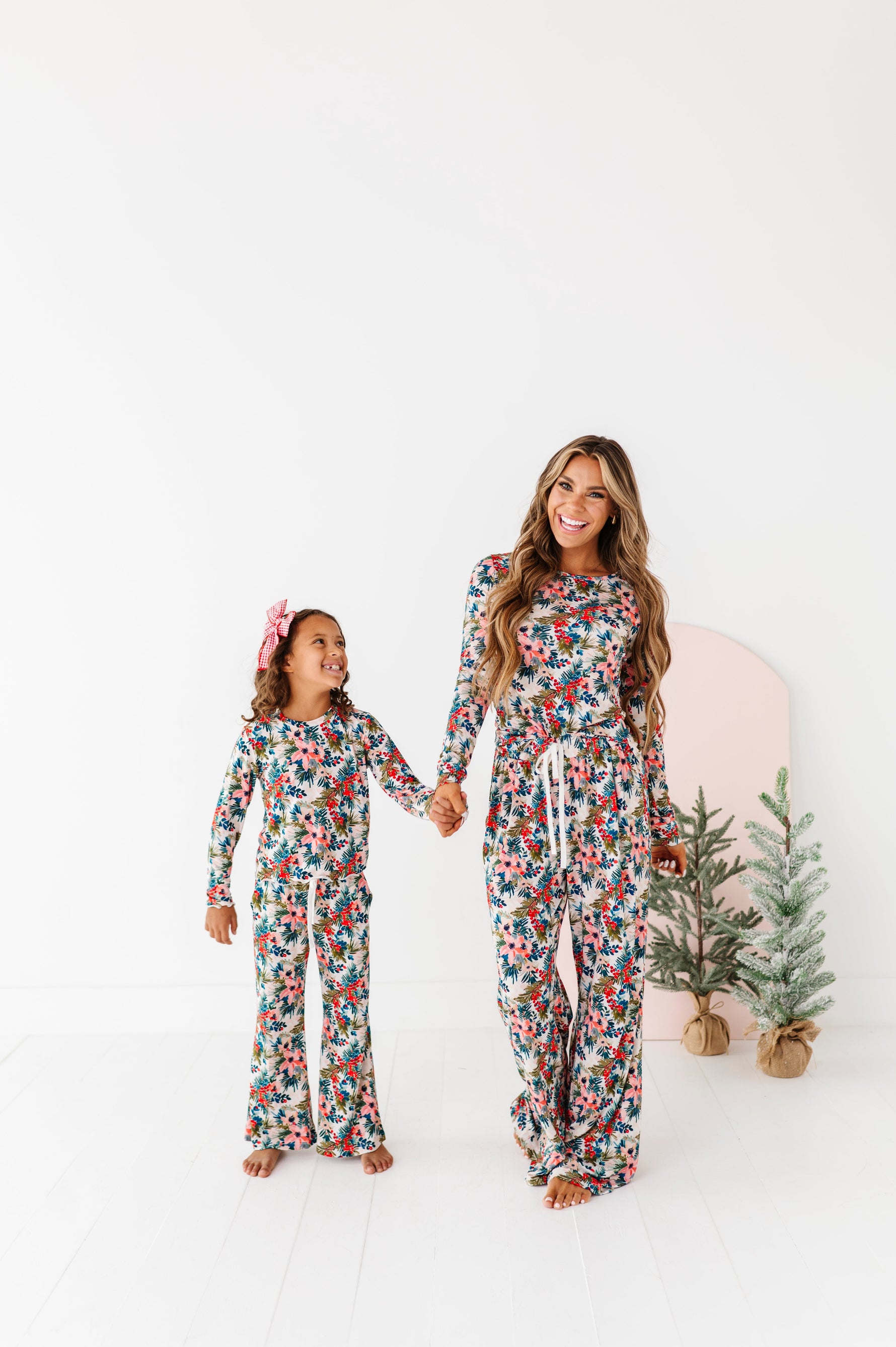 Holly Floral | GIRLS WIDE-LEG SET - By Baano