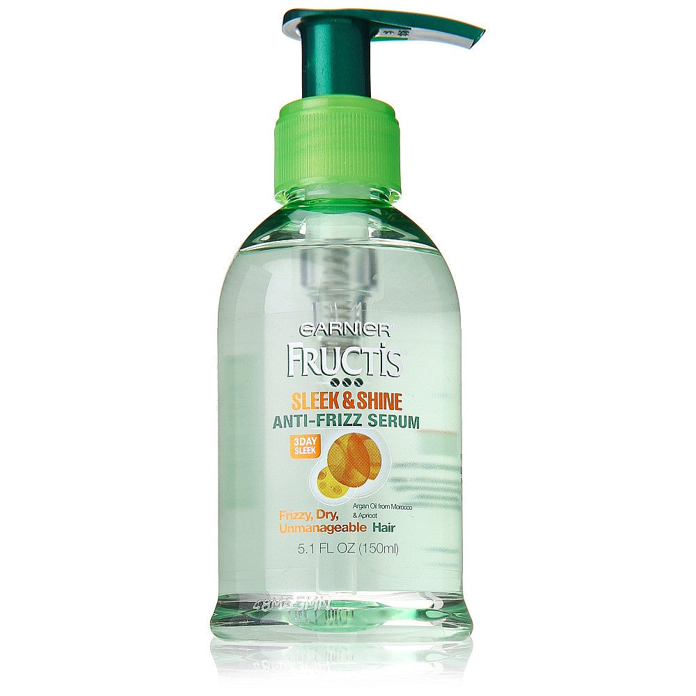 Garnier Fructis Sleek & Shine Anti-Frizz Serum - 5.1 Fl Oz