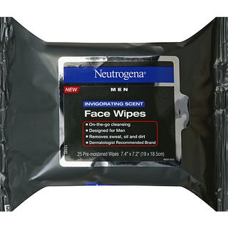 Neutrogena Men Invigorating Scent Face Wipes 25 Count 2019