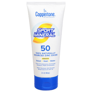 Coppertone Sport Mineral Sunscreen Lotion - SPF 50 -5 Fl Oz