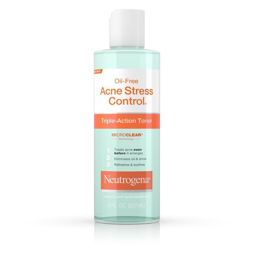 Neutrogena Acne Stress Control Triple Action Toner 8 Oz