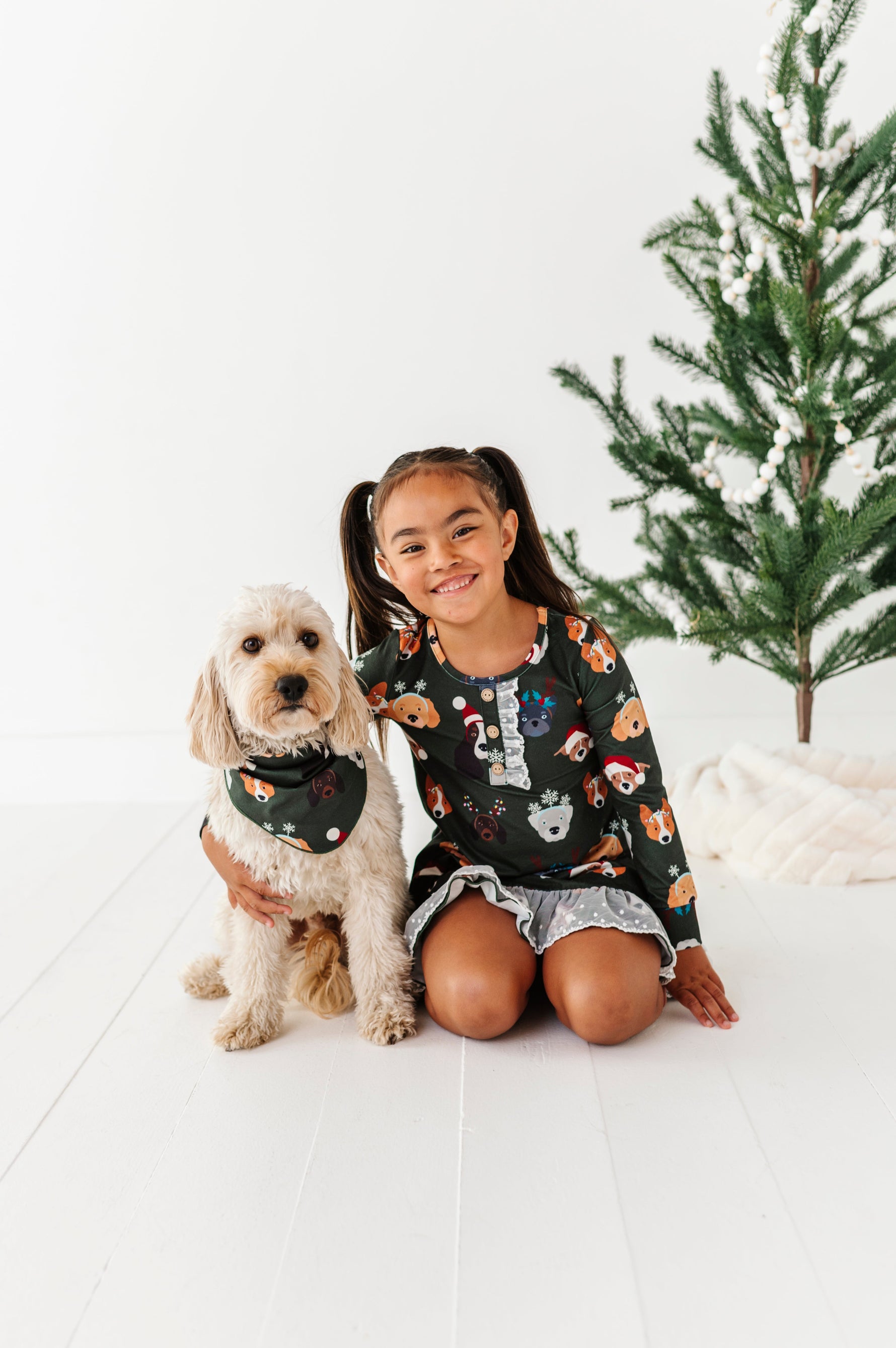 Christmas Doggies | NIGHTGOWN - By Baano