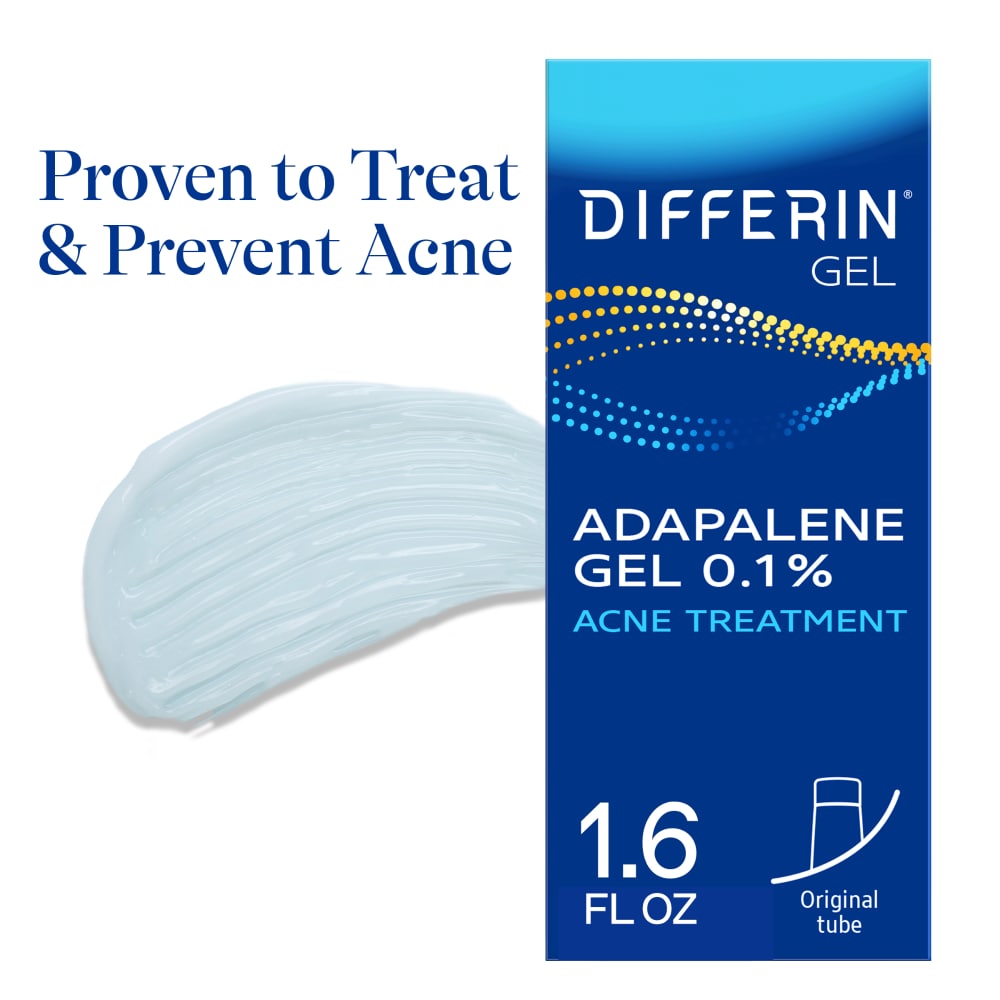 Differin Adapalene Gel 0.1% Acne Treatment - 45g