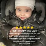 Car Seat Coat | The Road Coat Vegan - Black