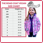 Car Seat Coat | The Road Coat Vegan - Unicorn Print