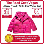 Car Seat Coat | The Road Coat Vegan - Fuchsia