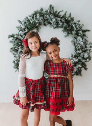 *PREORDER* Christmas Tartan Skort