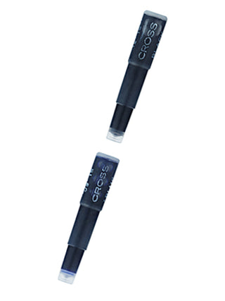 Fountain Pen Ink Cartridge - Blue/Black (6 per card) - By Baano