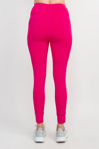 Nanette Lepore Play Activology Mid Waist 7 - 8 Interlock Legging with Side Pocket - Glamourous Grace