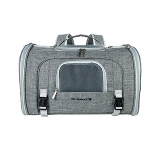 Mr. Peanut's Monterey Series Airline Compliant Horizontal Backpack Pet Carrier