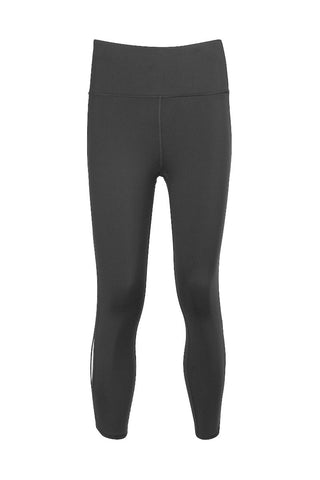 Nanette Lepore Play Mid Waist Solid Dolphin Hem Side Keyhole 3/4 Spandex Legging - Glamourous Grace