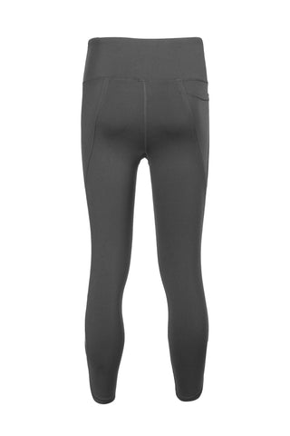 Nanette Lepore Play Mid Waist Solid Dolphin Hem Side Keyhole 3/4 Spandex Legging - Glamourous Grace
