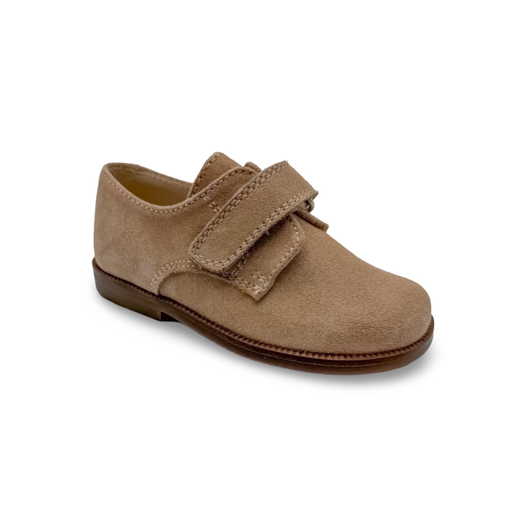 Liam- Tan Suede Boy Dress Shoes