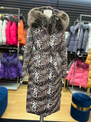 Genuine Silver Fox Down Insulated Parka - By Baano
