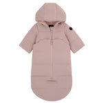 Pramie Mauve Knit Baby Snowsuit 3M–9M | Cozy Winter Bunting