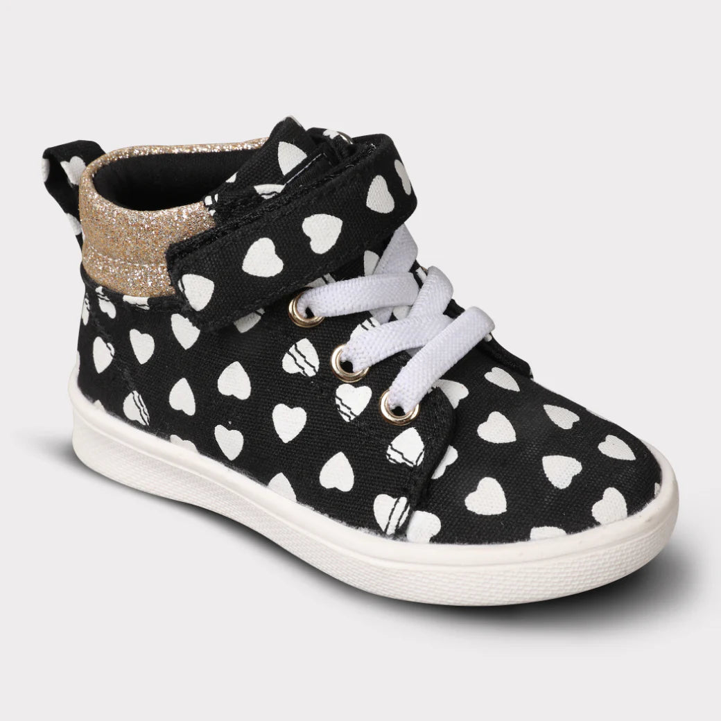 Sam Girls Crib Hook & Loop Shoe