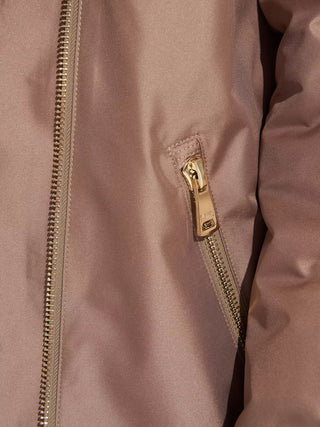 Genuine Polar Fox Fur Trim Rabbit Fur Insulated Parka - By Baano