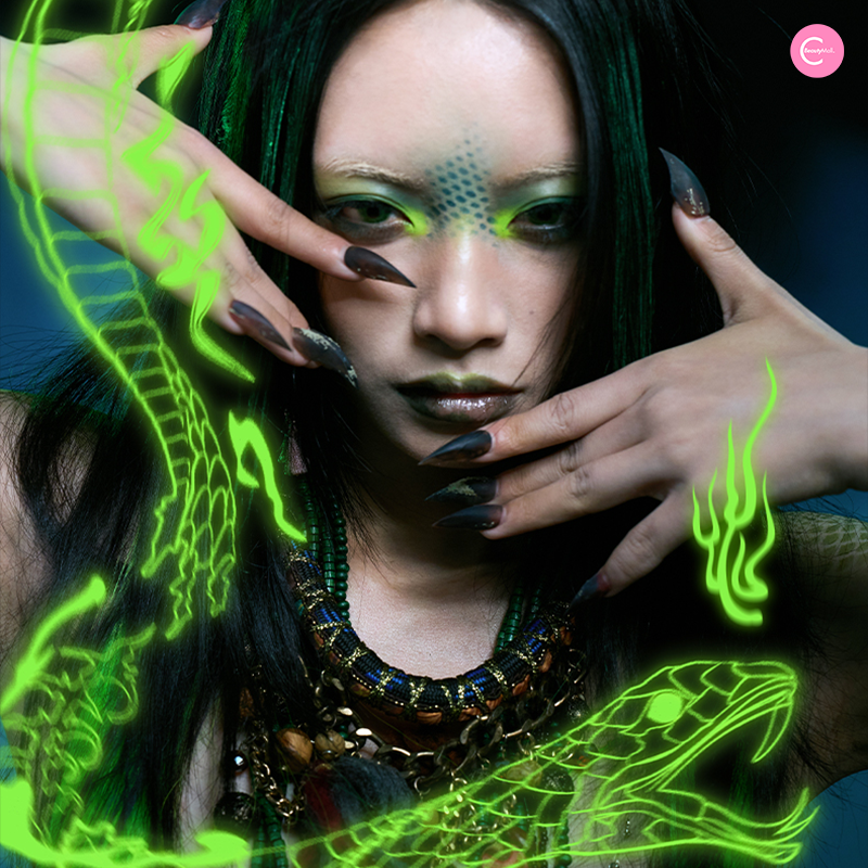 CHEERYEP (QIANYAN) Refillable Makeup Gift Box - #Flame Serpent (@freya86_ff  Collaboration Limited Edition)