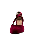 Oren Velvet Mary Jane Heels Chelsea Crew