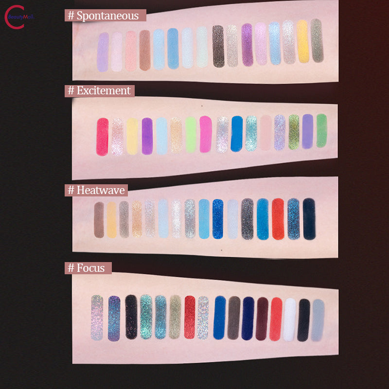 CHEERYEP (QIANYAN) 16-Color Natural Star Eye Shadow Palette - 06#Dear