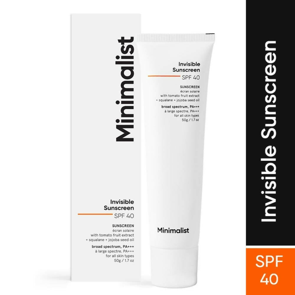 Minimalist Invisible Sunscreen SPF 40+ PA +++