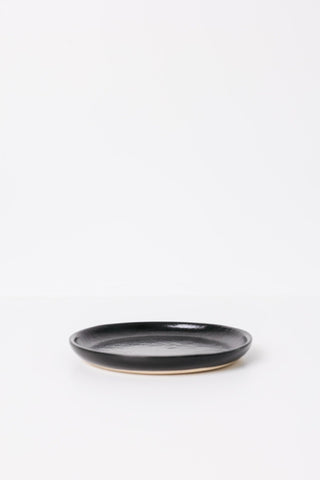 Dusk Appetizer Plate - Matte Black - Set of 6