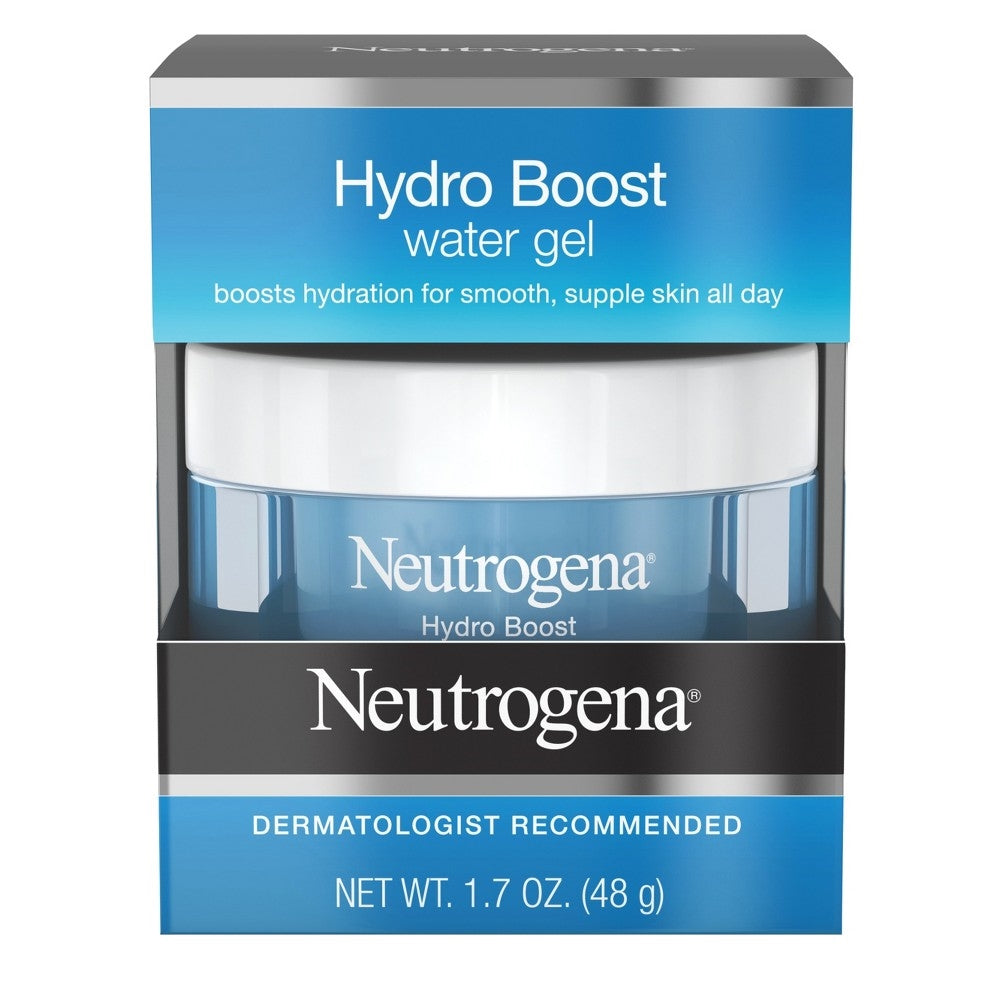 Neutrogena Hydro Boost Hyaluronic Acid Hydrating Water Face Gel Moisturizer For Dry Skin, 1.7 Fl. Oz