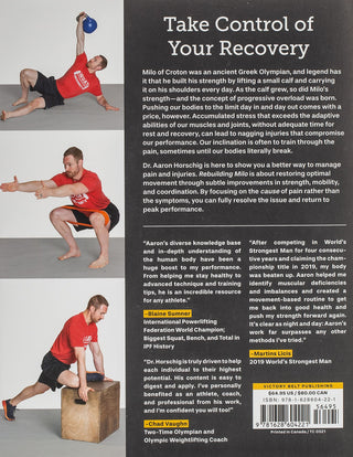 Rebuilding Milo: The Lifter's Guide to Fixing Common Injuries and Building a Strong Foundation for Enhancing Performance (Spiral Bound) - By Baano