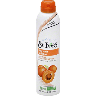 St. Ives Smooth & Glow Hydration Lotion, Continuous Spray, Apricot