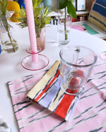 Xela Multi Jaspe Cocktail Napkins Set of 4