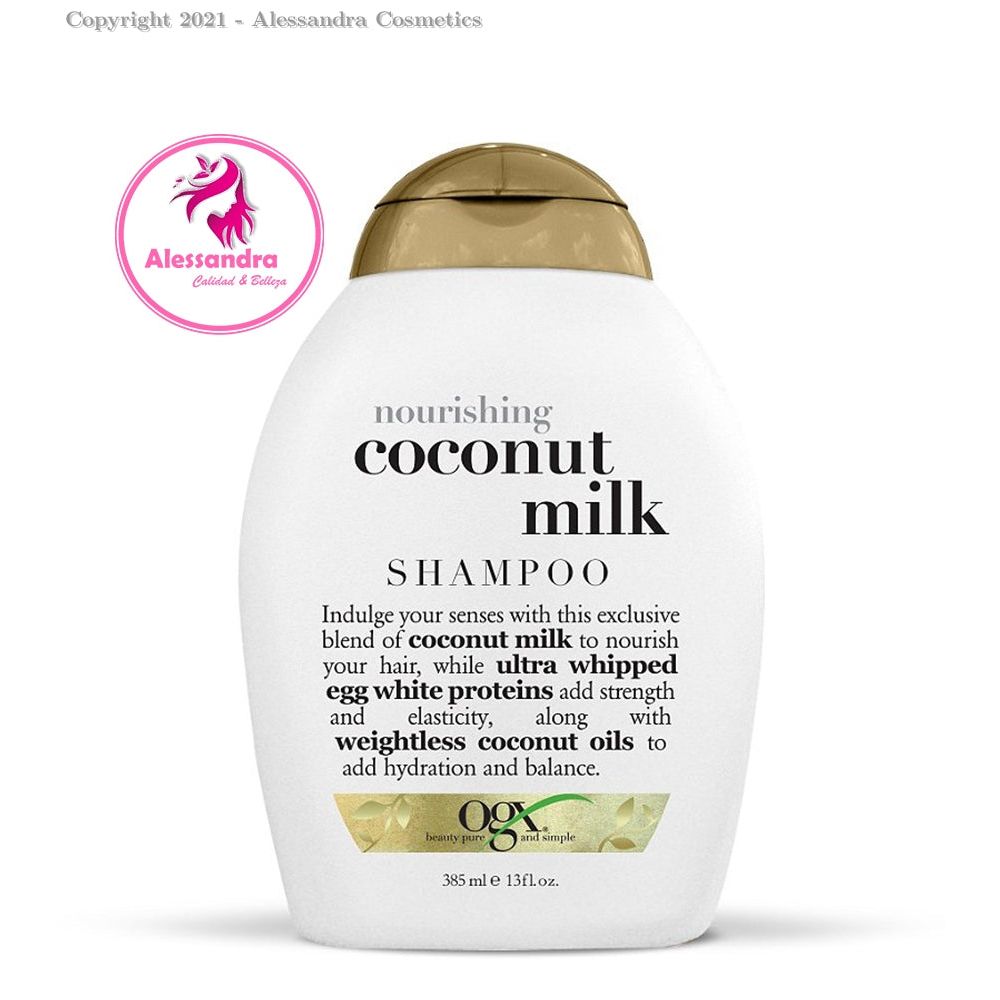 OGX Shampoo, Coconut Milk, Nourishing + 13 Fl Oz