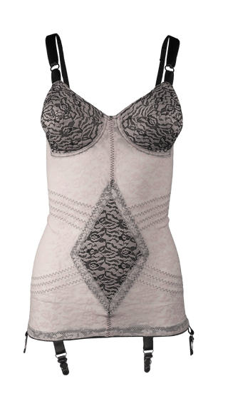 Style 9357 | Body Briefer Extra Firm Shaping  - Pink/Black Rago Shapewear