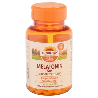 Sundown Naturals Melatonin 5 Mg Tablets