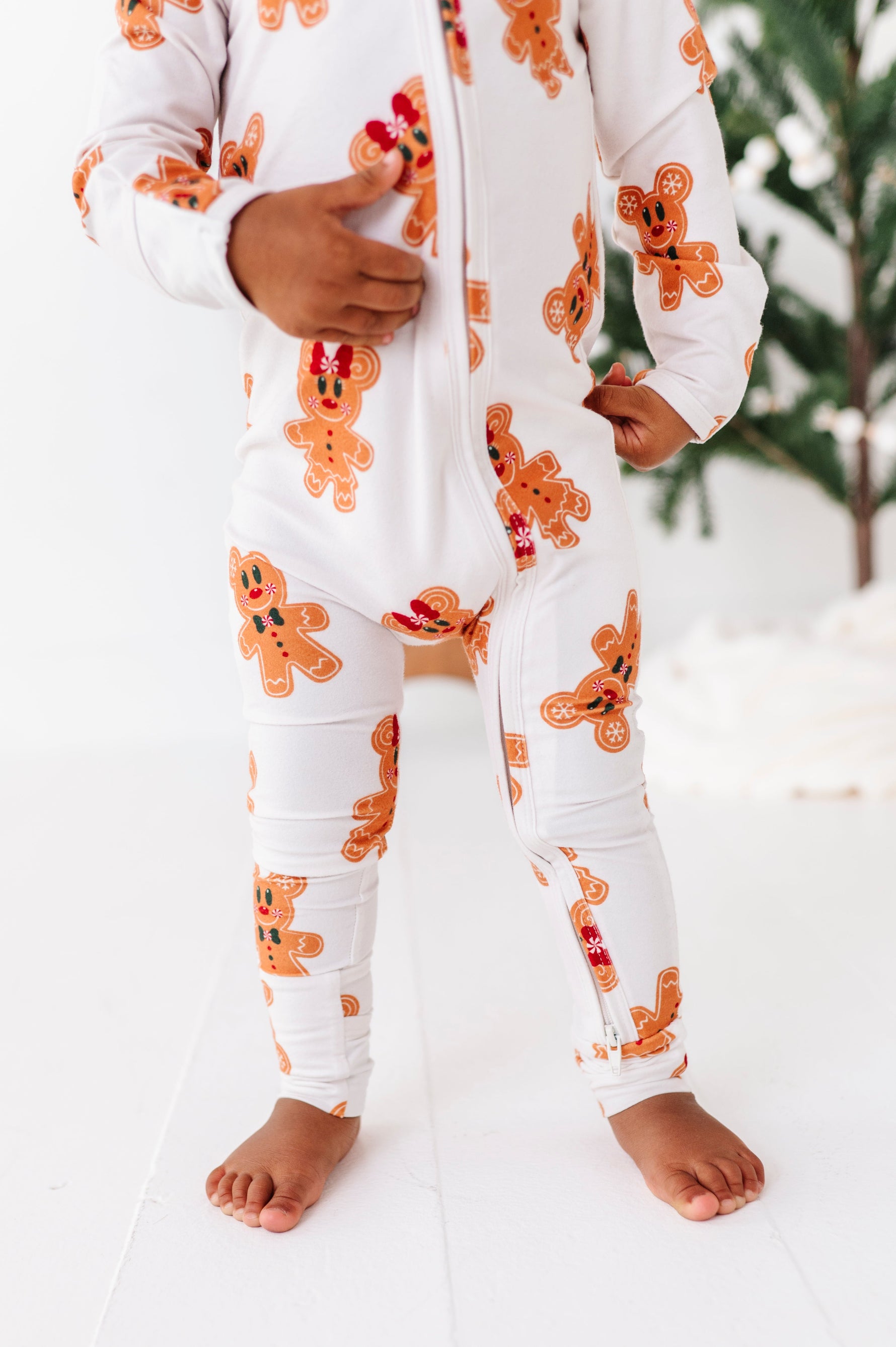 Magical Gingerbread | ZIP ROMPER - By Baano