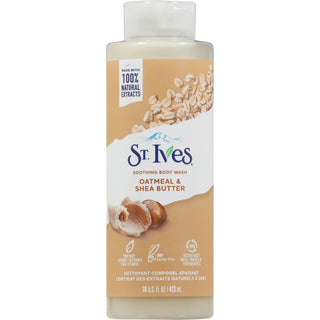 St. Ives Soothing Body Wash Oatmeal & Shea Butter, 16 Oz