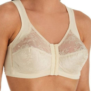 Style 9605 | Front Closure Back Support Bandeau Bra - Blush Rago Shapewear