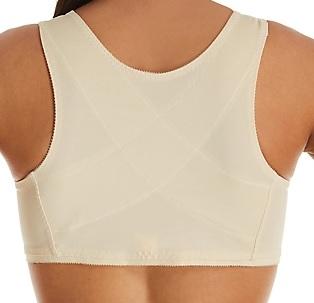 Style 9605 | Front Closure Back Support Bandeau Bra - Blush Rago Shapewear