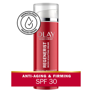 Olay Regenerist Micro-Sculpting Cream Face Moisturizer With Sunscreen Broad Spectrum - SPF 30 - 1.7 Fl Oz